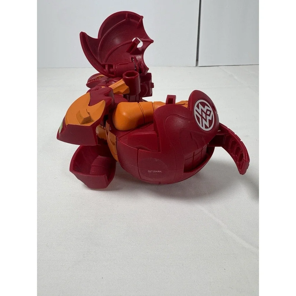 Bakugan Battle Brawlers Rare Large Dragon Red Dragonoid Magnetic Release Ball